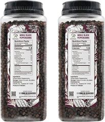 Soeos resealable zipper detail keeping peppercorns fresh longer