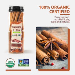 Soeos cinnamon stick steeping in tea showing rich infusion benefit