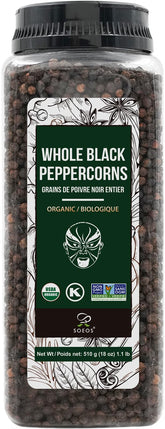 Soeos front packaging 18oz showing label and freshness pack benefit