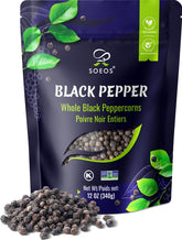 Soeos front packaging showing 12oz bag and freshness benefit