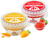 Soeos front packaging showing strawberry and mango duo for easy selection
