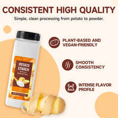 measuring spoon with Soeos powder illustrating accurate portioning for recipe consistency