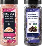 Soeos front packaging of pink salt showing coarse crystals and brand benefit