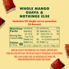 SOLELY close-up of dried mango texture highlighting natural fruit flavor