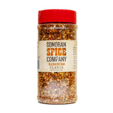 Sonoran Spice front packaging showing jar and label with clear product view and easy use