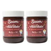 Soom front packaging showing jar and two-pack convenience benefit