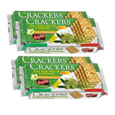 Sophia front packaging showing rosemary crackers and product details for easy selection