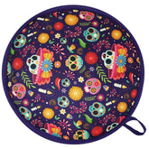 Sophix front view of skull tortilla warmer showing stylish presentation benefit