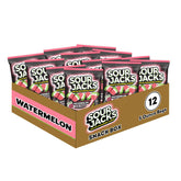 Sour Jacks front packaging showing watermelon wedges and 5oz bag benefit