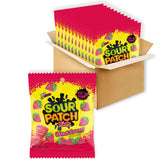 SOUR PATCH KIDS front packaging showing resealed bags and convenience