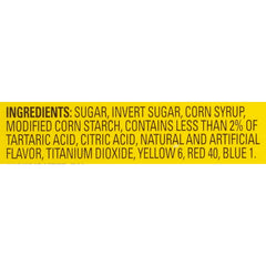 SOUR PATCH KIDS close-up of gummy texture highlighting chewy tropical appeal