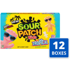SOUR PATCH KIDS arranged flavors showcasing paradise punch pineapple and passion fruit