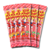 Sour Power front packaging showing six 1.75 oz packs and bold branding