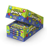 Sour Punch front packaging showing flavors and resealable benefit
