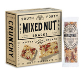 South 40 Snacks front packaging showing pack of 12 bars and product name benefit convenience