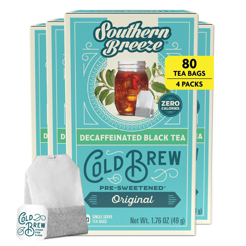 Southern Breeze front packaging showing zero sugar benefit