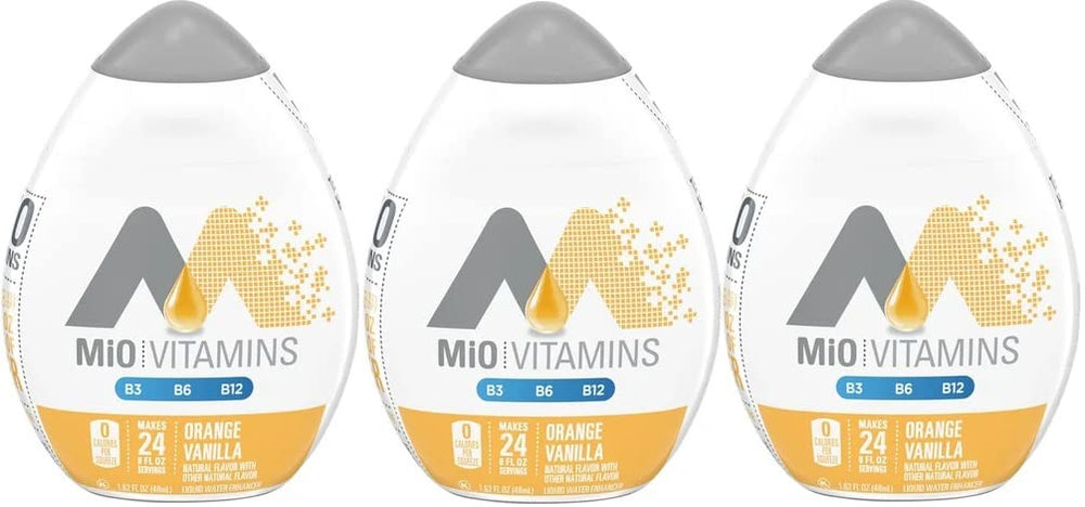 Southwind MiO Orange Vanilla front packaging showing portable squeeze bottle and benefit
