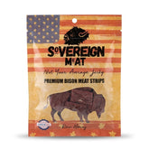 sovereign meat front packaging showing 2oz pouch and resealable benefit