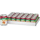SpaghettiOs front can label showing brand and product benefits for easy identification