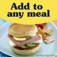 SPAM Lite pouch served on toast showing quick meal convenience