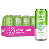 Sparkling Ice front packaging showing citrus design and zero sugar benefit