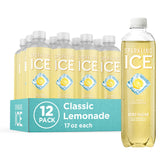 Sparkling Ice front packaging showing 12-pack and bold lemonade branding for convenience