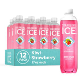 Sparkling Ice front pack of 12 bottles showing label and vibrant colors for easy selection