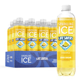 Sparkling Ice front packaging showing LIFESAVERS Pineapple benefit bold flavor