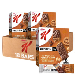 Kellogg's Special K front box showing chocolate peanut butter flavor and benefits