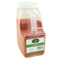 Spice Classics front container showing size and bold red paprika color benefit