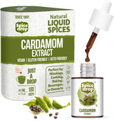 Spice Drop front packaging showing bottle and label with product clarity and trust