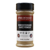SPICE ENTHUSIAST front label showing product and benefits