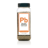Spiceology jar front packaging showing bold label and 16 oz size benefit
