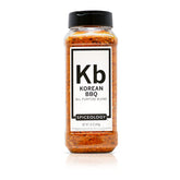 Spiceology jar front packaging showing bold label and 16 oz size benefit