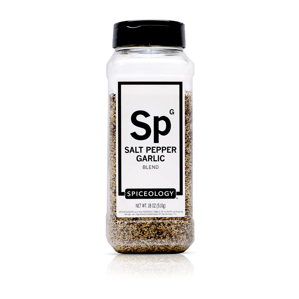 Spiceology SPG front packaging showing jar and label for easy identification and storage