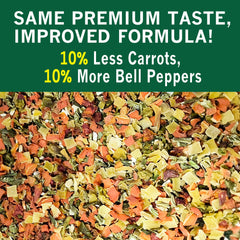 Spices Village close-up of red and green bell pepper flakes highlighting vibrant color benefit