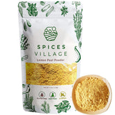 Spices Village front packaging showing 4 oz resealable bag and label benefits