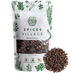 Spices Village front packaging showing 7-ounce resealable bag and label, preserves freshness