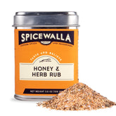 SPICEWALLA front jar view showing label and flavor for easy identification and shelf appeal