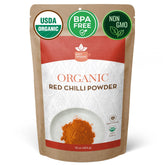 SPICY ORGANIC front packaging showing 16 oz bag and clean labeling benefit