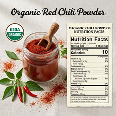 SPICY ORGANIC resealable pouch close-up highlighting freshness preservation