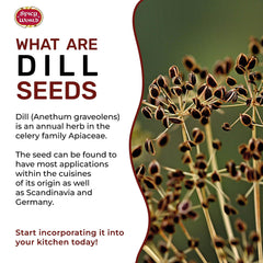Spicy World dill seeds in a ceramic bowl ready for measuring and use