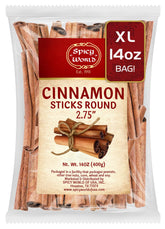 Spicy World front packaging showing 14oz bag and clear label, emphasizes freshness