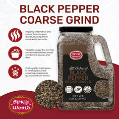 Spicy World open jar with scoop showing portion control and convenience