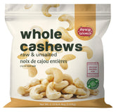 Spicy World front packaging showing 5 lb bulk cashews and value