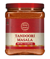 Spicy World jar front view showing packaging and bulk value