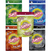 Spitz front packaging bundle showing five 6 oz flavor bags and brand for easy selection