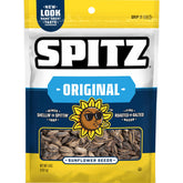 Spitz front packaging showing salted 6oz bag and branding for easy identification