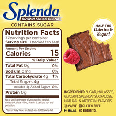 SPLENDA baked cookies using the blend showing chewy texture and color
