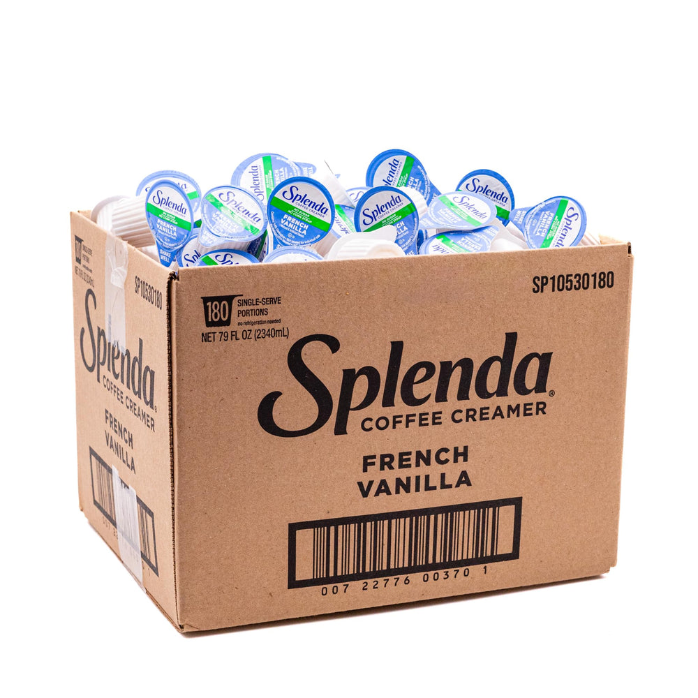 SPLENDA front packaging showing 180-count and sugar-free benefit